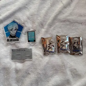 블루 록 나기 세이시로 아크릴 스탠드 세트 묶음 판매 갓파즈시 콜라보