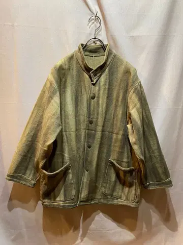 산의 재단사 자켓 감물 염색