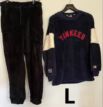 NY 양키스 보아 플리스 룸웨어 셋업