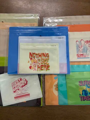 [ 주토피아 ] 해피 복권 J상 지퍼 백 5종