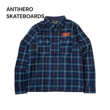 00's ANTI HERO 체크 플란넬 셔츠