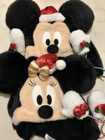 크리스마스 팬캡 세트