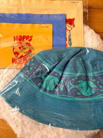 주토피아 happy 복권 C상 J상 버킷햇 닉 지퍼백