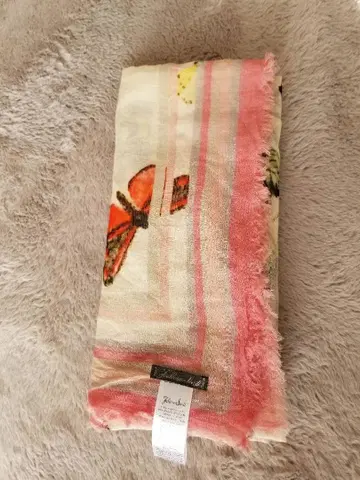 FalieroSarti 나비와 꽃 프린트 스톨