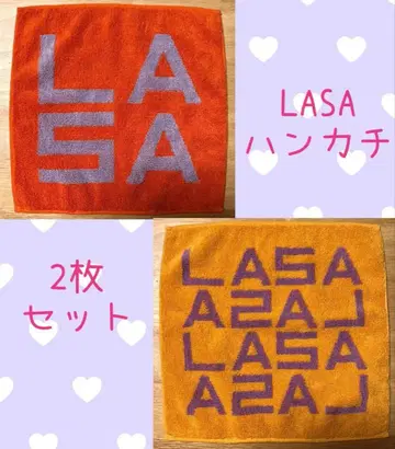 미사용 새상품 후지이 카제 LASA 손수건 2장 세트 굿즈 T셔츠