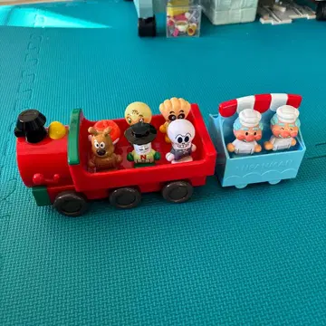 호빵맨 기차 세트 피규어 포함