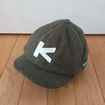 [택 포함] KAVU 울 캡 카키 OLIVE 올리브