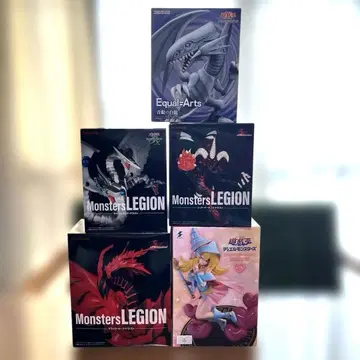 유희왕 Monsters LEGION& 매지션 걸 피규어 세트