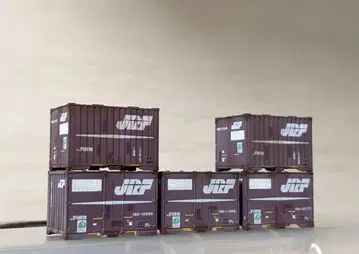 N게이지 19D 19G (퇴색 사양) 컨테이너 세트 No135