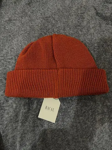 새상품 RACAL 오렌지 니트 모자 프리 사이즈