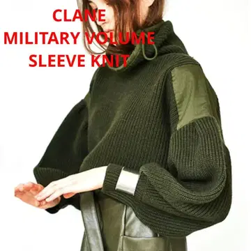 CLANE MILITARY VOLUME SLEEVE KNIT
