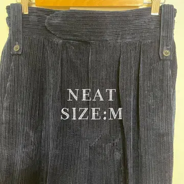 NEAT 코듀로이 벨트리스 M 사이즈