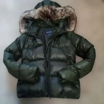 새상품급 DUVETICA 다운 자켓 올리브 그린(40)