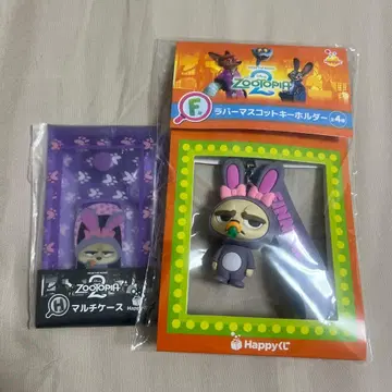 주토피아2 해피 복권 F상 러버 마스코트 키링 피닉