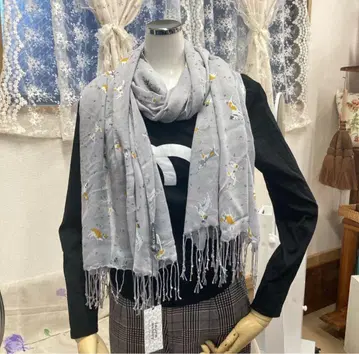 영국 수입 로라 애슐리 강아지 모티브 스톨 새상품