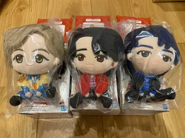 미세스 1번 복권 A상 봉제인형 마스코트 미개봉 새상품 풀컴프 3종 세트