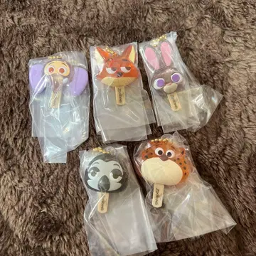 주토피아 아이스캔디 참 5종 세트