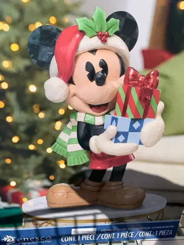 크리스마스 짐 쇼어 디즈니 약 43cm 미키마우스