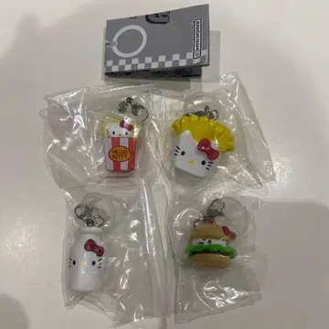 헬로키티 아메리칸 디자인 메지루시 액세서리 4종 세트