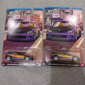 핫휠 99 Honda Civic Type R (EK9) 2대 세트