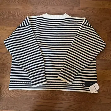 Le Tricoteur 스트라이프 스웨터 사이즈 50