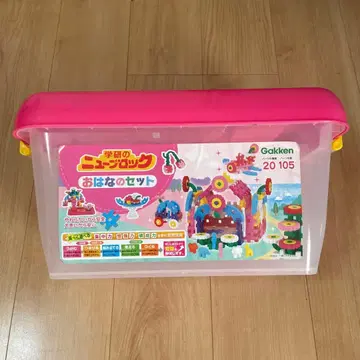 Gakken 학켄 뉴 블록 꽃 세트