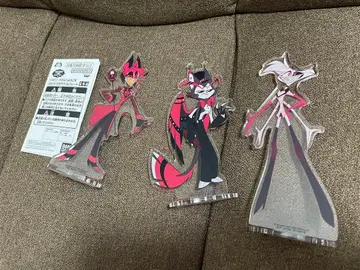 해즈빈 호텔에 어서 오세요 스탠드 포함 아크릴 플레이트 3개 세트