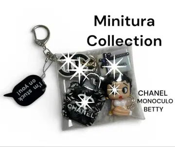 가챠 파우치 베티짱 화이트 흑백 파우치 BETTY