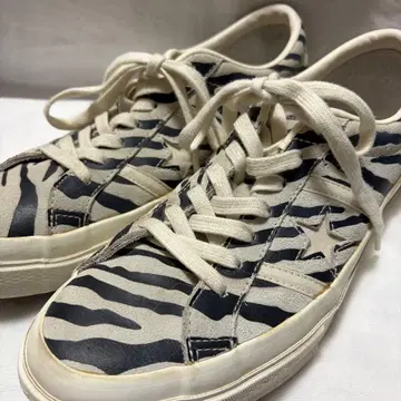 [ 스웨이드 제브라 패턴 ] 컨버스 원스타 81/2