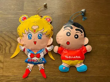 짱구는 못말려(크레용 신짱) 세일러문 공기 비닐 인형 당시 물품