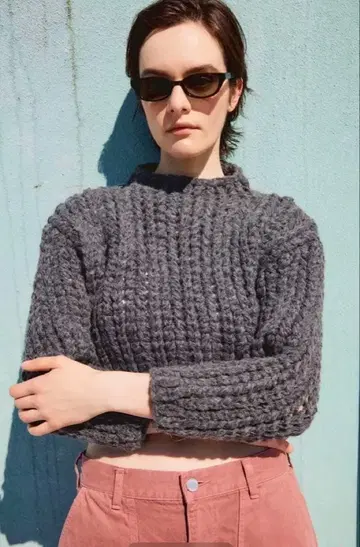 새상품급 모모 치하루 shishikui 시시쿠이 conp 니트 블랙