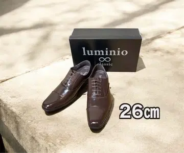 하자품 특가 luminio 비즈니스 슈즈 다크 브라운 26cm