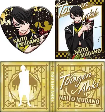 도원암귀 무타노무진 컬렉션북 미개봉 캔뱃지 아크릴 카드