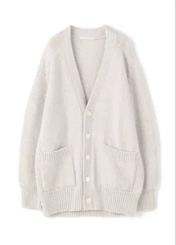 GALERIE VIE 니트 가디건 라이트 그레이