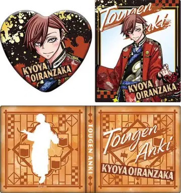 도원암귀 오이란자카 쿄야 컬렉션북 미개봉 캔뱃지 아크릴 카드