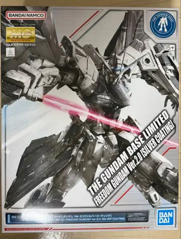 MG 1/100 프리덤 건담 Ver.2.0 실버 코팅