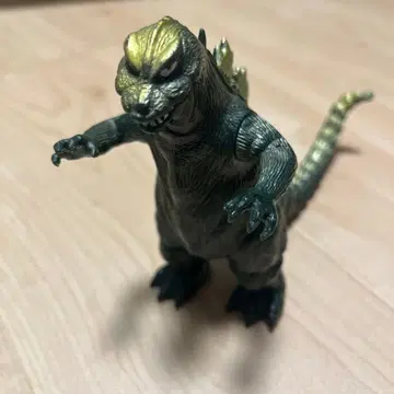 야마카츠 고질라 소프트 비닐 골드 컬러 페인팅 버전 라이선스 씰 부착