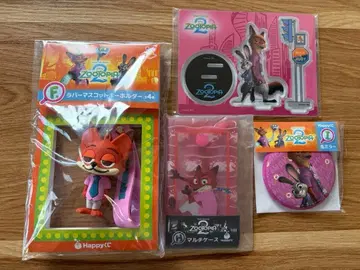 주토피아 2 해피 복권 닉 4종 세트