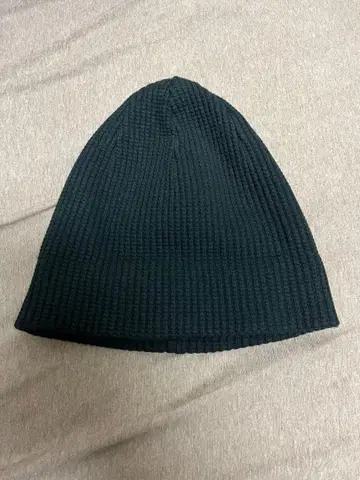 Jackman 잭맨 와플 니트 캡 블랙