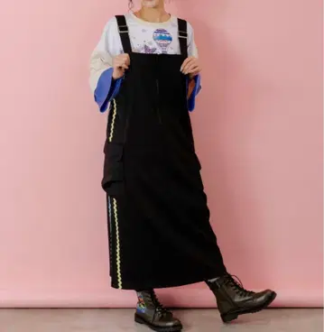 [ 스칼라 ] 꽃무늬 자수 저리 원피스