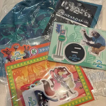 주토피아2 캐릭터 굿즈 3종 세트