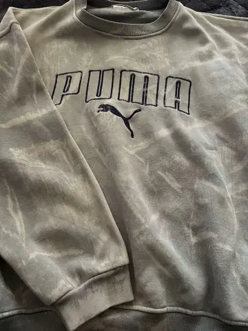 PUMA 타이 다이 패턴 스웨트 셔츠