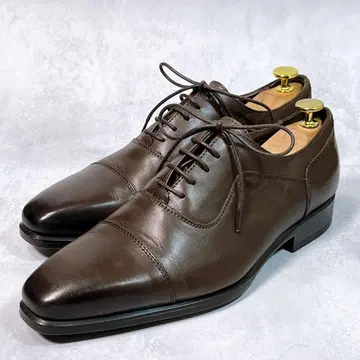 [잔카를로 모렐리] 스트레이트 팁 (24.5) 천연 가죽 내피