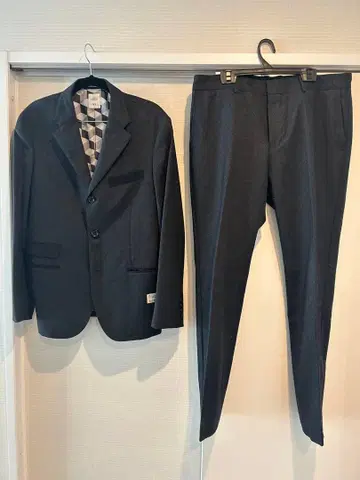 레어 사이즈 BEDWIN 베드윈 셋업 수트 자켓 팬츠