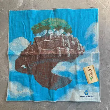 지브리 천공의 성 라퓨타 미에 거즈 손수건