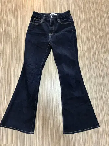 AZUL 다크 블루 플레어 팬츠 S