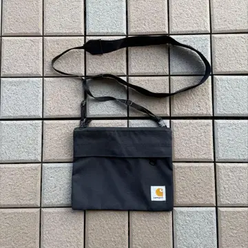 칼하트 블랙 숄더백 칼하트 CORDURA