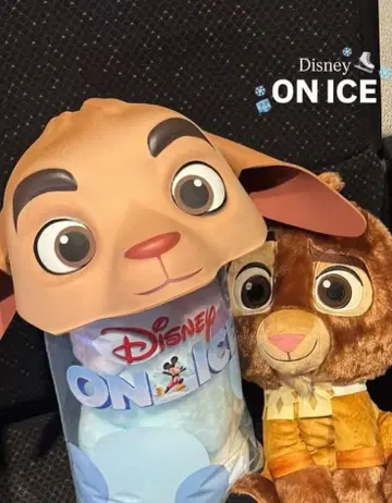 디즈니 WISH 발렌티노 캐릭터 모자 디즈니 온 아이스