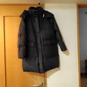 클리닝 완료 2024 무인양품 MUJI 블랙 다운 자켓 L