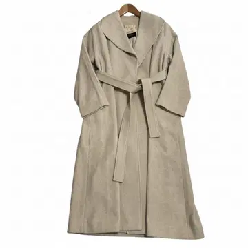 컨디션 최상 나노 유니버스 LB.03/울 비버 빅 라펠 코트 울